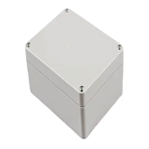 Produktfoto 1 von Hammond; Gehäuse; Polycarbonat; Cremefarben, Hellgrau IP65 Breite 55 mm Höhe 90 mm Länge 115 mm