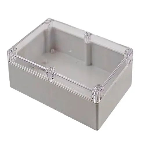 Produktfoto 1 von Hammond; Gehäuse; Polycarbonat; Cremefarben, Hellgrau IP65 Breite 146 mm Höhe 55 mm Länge 222 mm