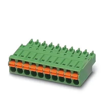Produktfoto 1 von Phoenix Contact 5, 5/ 7-ST-3, FMC 1 Steckbarer Klemmenblock Steckverbinder 7-Kontakte 3.5mm-Raster Gerade