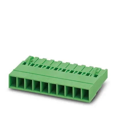 Produktfoto 1 von Phoenix Contact 5/ 3-ST-5, 08, MSTBC 2 Steckbarer Klemmenblock Steckverbinder 3-Kontakte 5.08mm-Raster Gerade