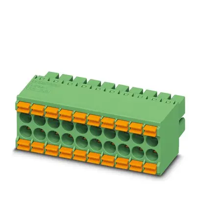 Produktfoto 1 von Phoenix Contact 5, 5/ 2-ST-3, DFMC 1 Steckbarer Klemmenblock Steckverbinder 4-Kontakte 3.5mm-Raster Gerade