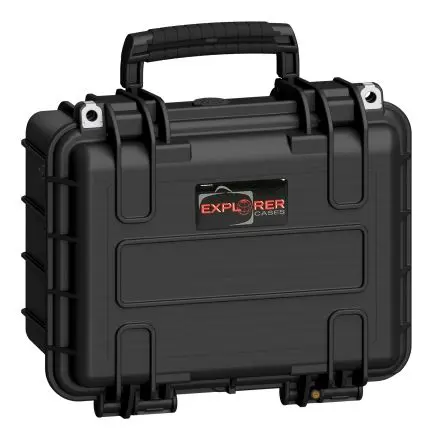 Produktfoto 1 von Explorer Cases HL.B Polypropylen Metall, Kunststoff Wasserdichter Koffer Schwarz mit Rädern 192 mm 270 mm