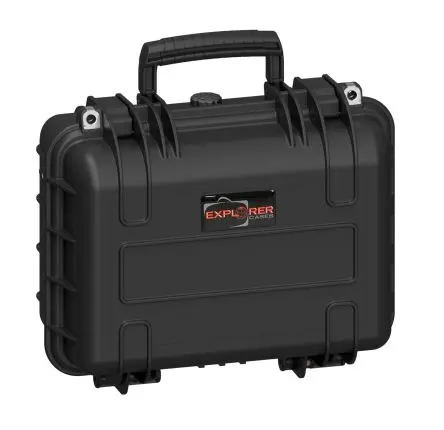 Produktfoto 1 von Explorer Cases HL.B Polypropylen Kunststoff, Metall Wasserdichter Koffer Schwarz mit Rädern 192 mm 304 mm