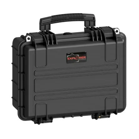 Produktfoto 1 von Explorer Cases HL.B Polypropylen Metall, Kunststoff Wasserdichter Koffer Schwarz mit Rädern 202 mm 340 mm