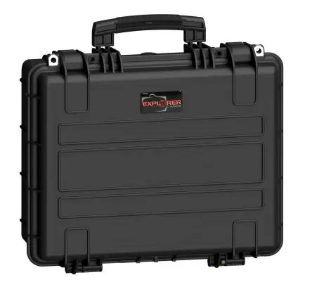 Produktfoto 1 von Explorer Cases HL.B Polypropylen Metall, Kunststoff Wasserdichter Koffer Schwarz mit Rädern 212 mm 414 mm
