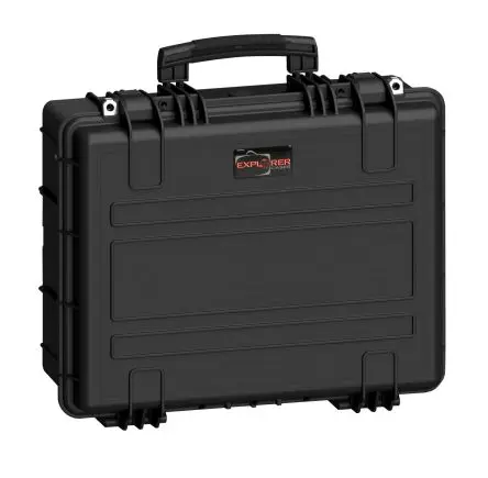 Produktfoto 1 von Explorer Cases HL.B Polypropylen Kunststoff, Metall Wasserdichter Koffer Schwarz mit Rädern 230 mm 440 mm