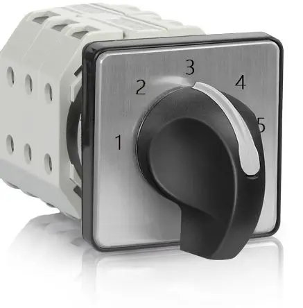 Produktfoto 1 von RS PRO T-000 Nockenschalter 16 A, 1-phasig, 5-Stufen Knopf Schraube, 30 °-Wurfwinkel