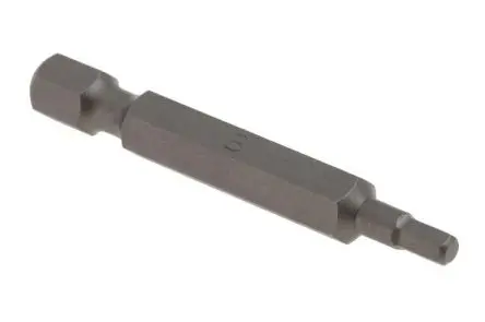 Produktfoto 1 von RS PRO 1/4 in 3 mm Sechskant Schraubbit, Sechskant, aus CrMo-Stahl, 50-teilig, 50mm