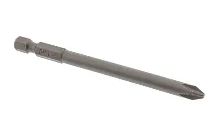 Produktfoto 1 von RS PRO 1/4 in PH2 Biteinsatz, Phillips, aus CrMo-Stahl, 50-teilig, 90mm