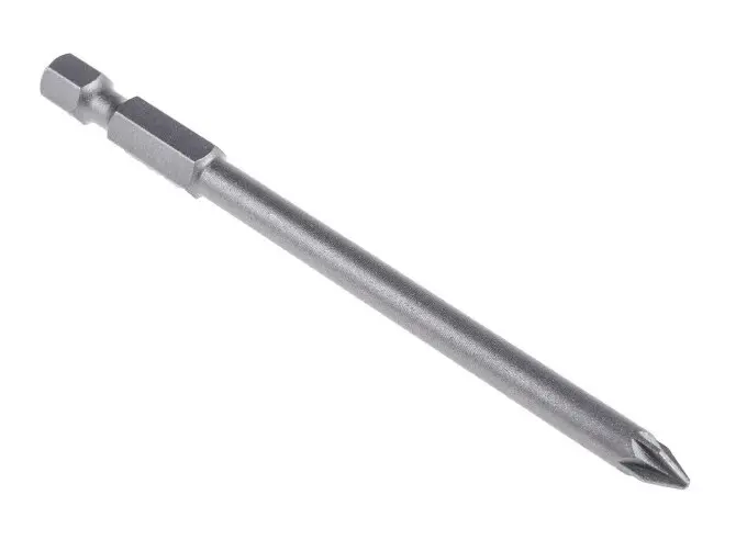 Produktfoto 1 von RS PRO 1/4 in 2 Biteinsatz, Phillips, aus CrMo-Stahl, 50-teilig, 90 mm