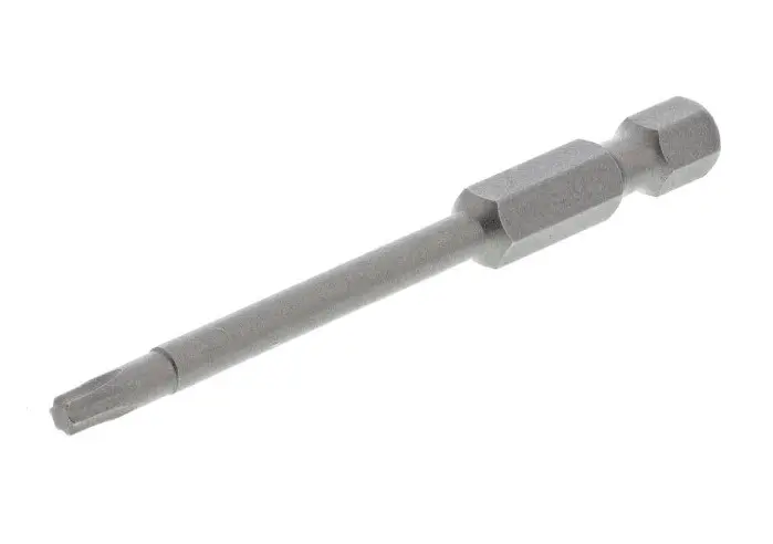 Produktfoto 1 von RS PRO Innensechsrund Innensechsrund Power Bit CrMo-Stahl 1/4 in T25, Länge 70 mm, 50-teilig