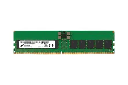 Produktfoto 1 von Micron 32 GB RAM für Server DDR5 Industriequalität 4800 MHz RDIMM 1.1V