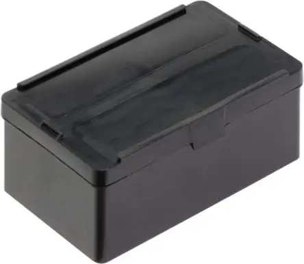 Produktfoto 1 von EUROSTAT ESD-Box, Formbeständig, H: 50 mm L: 120 mm B: 50mm, Polypropylen