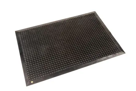 Produktfoto 1 von EUROSTAT ESD-Matte Schwarz, 14 mm x 660mm x 960 mm