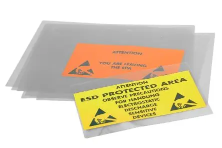 Produktfoto 1 von EUROSTAT Laminiertasche Dokumentenhalter x H 200 mm x T 2 mm EVA, Polyester, Klar