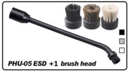 Produktfoto 1 von EUROSTAT 230V Vakuum Bürstendüse für EPA-ESD-Sauger EN 61340-5-1 konform