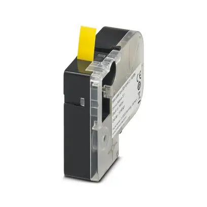 Produktfoto 1 von Phoenix Contact MM-WMS Wärmeschrumpfschlauch, Polyolefin Schwarz, Gelb, Ø 2.1 mm, Länge 1.8m