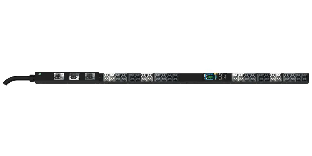 Produktfoto 1 von nVent SCHROFF RackPower iPDU IEC C13, IEC C19 Steckdoseneinheit Überspannungsschutz, 48-fach 32A IEC 60309 32A, 15.24cm