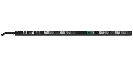 Produktfoto 1 von nVent SCHROFF RackPower iPDU IEC C13, IEC C19 Steckdosenleiste Überspannungsschutz, 48-fach 32A IEC 60309 32A, 15.24cm