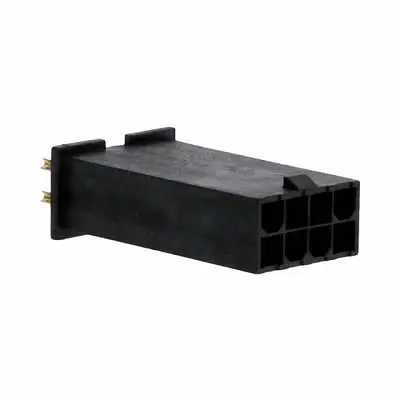 Produktfoto 1 von Molex 44281 Leiterplattenleiste Vertikal, 8-polig / 2-reihig, Raster 4.2 mm Raster, Ummantelt