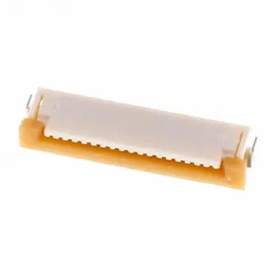 Produktfoto 1 von Molex 52207, SMD FPC-Steckverbinder, 18-polig Buchse / 1-reihig, Raster 1 mm, Zinn-Silber-Wismut-Anschluss