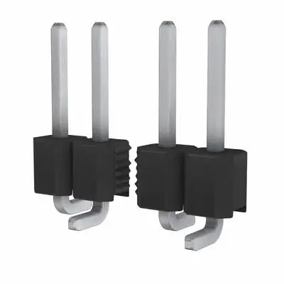 Produktfoto 1 von Molex 87898 Leiterplattenleiste Vertikal, 16-polig / 1-reihig, Raster 2.54 mm Raster Oberfläche, Unisoliert