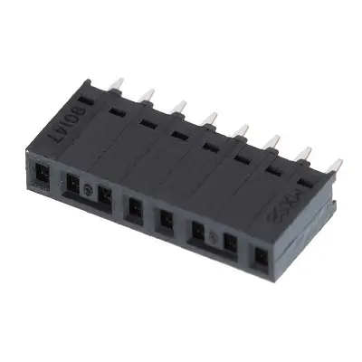 Produktfoto 1 von Molex 90147 Leiterplattenbuchse Vertikal Oberfläche 8-polig / 1-reihig, Raster 2.54 mm Zinn