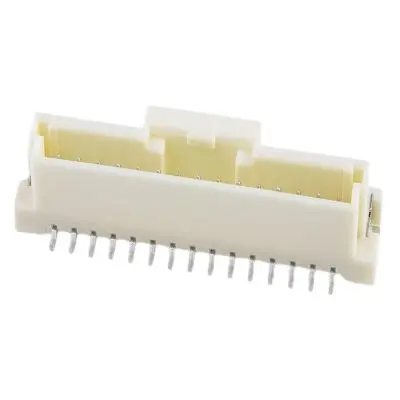 Produktfoto 1 von Molex 560020 Leiterplattenleiste Vertikal, 15-polig / 1-reihig, Raster 2 mm Raster Oberfläche, DuraClik