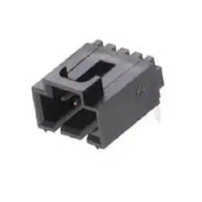 Produktfoto 1 von Molex 70553 Leiterplattenleiste gewinkelt, 4-polig / 1-reihig, Raster 2.54 mm Raster, Ummantelt