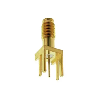 Produktfoto 1 von Molex 73251 Buchse Koaxialsteckverbinder Subminiatur-Koaxial-Steckverbinder, Kante, 50 Ω Lot, Gerade