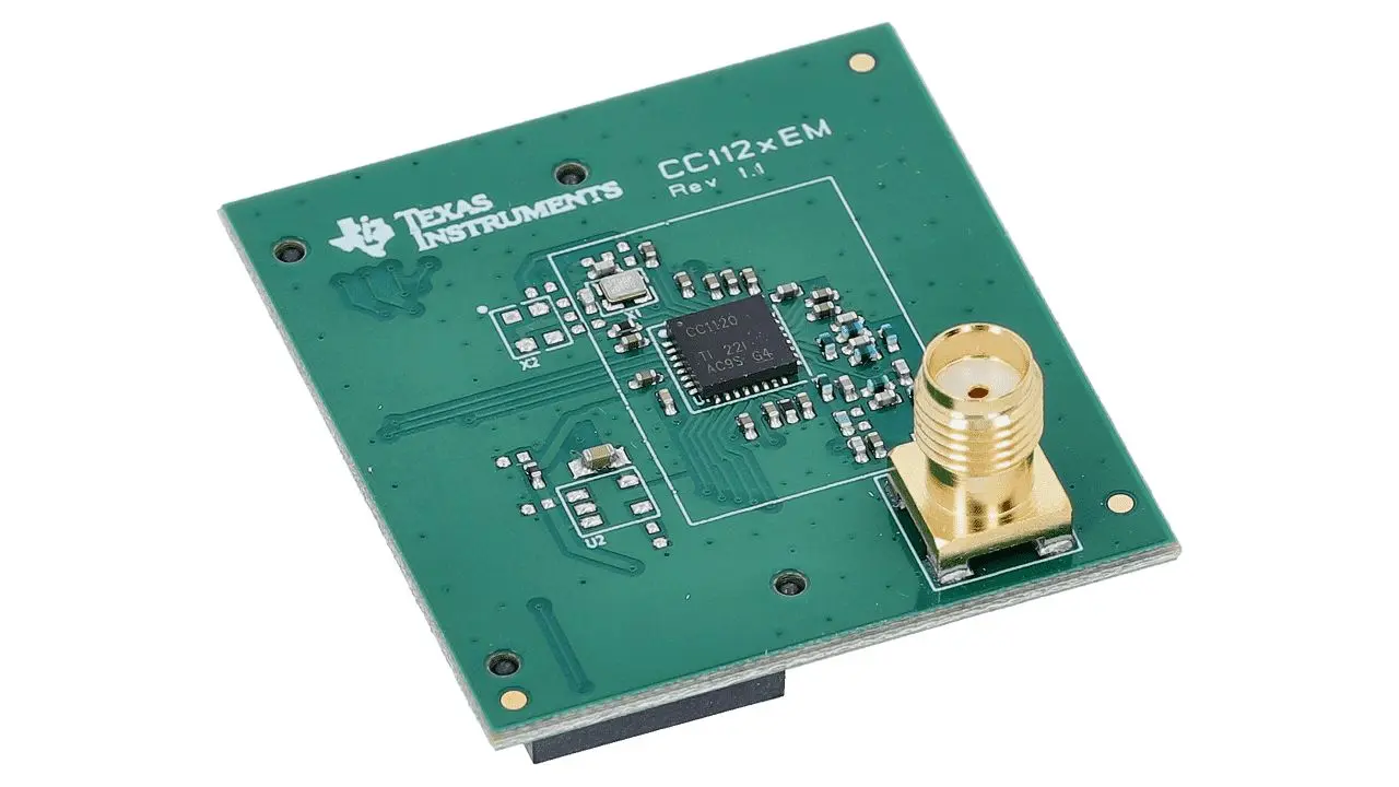 Produktfoto 1 von Texas Instruments Evaluierungsbausatz, 420 → 470MHz HF-IC für CC1120, HF-Transceiver