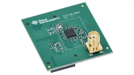 Produktfoto 1 von Texas Instruments RF Entwicklungskit Evaluierungskit CC1120 Evaluierungskit HF-IC für CC1120, HF-Transceiver 470 MHz