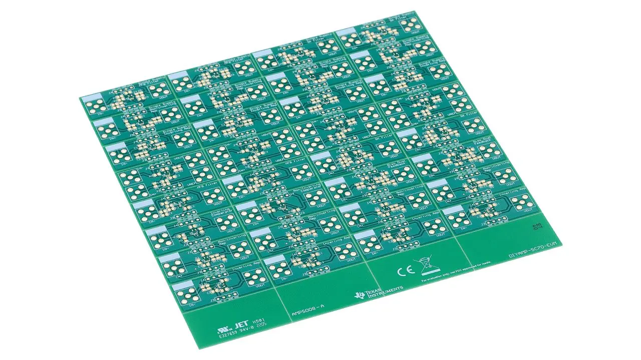 Produktfoto 1 von Texas Instruments Entwicklungskit für Verstärker, Operationsverstärker, Verstärker-IC-Entwicklungskit Evaluierungsmodul
