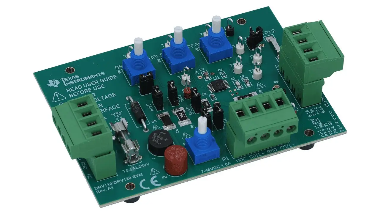Produktfoto 1 von Texas Instruments DRV110 Entwicklungswerkzeug für Motoren und Robotik, Power ID Entwicklungskit PWM-Controller, für