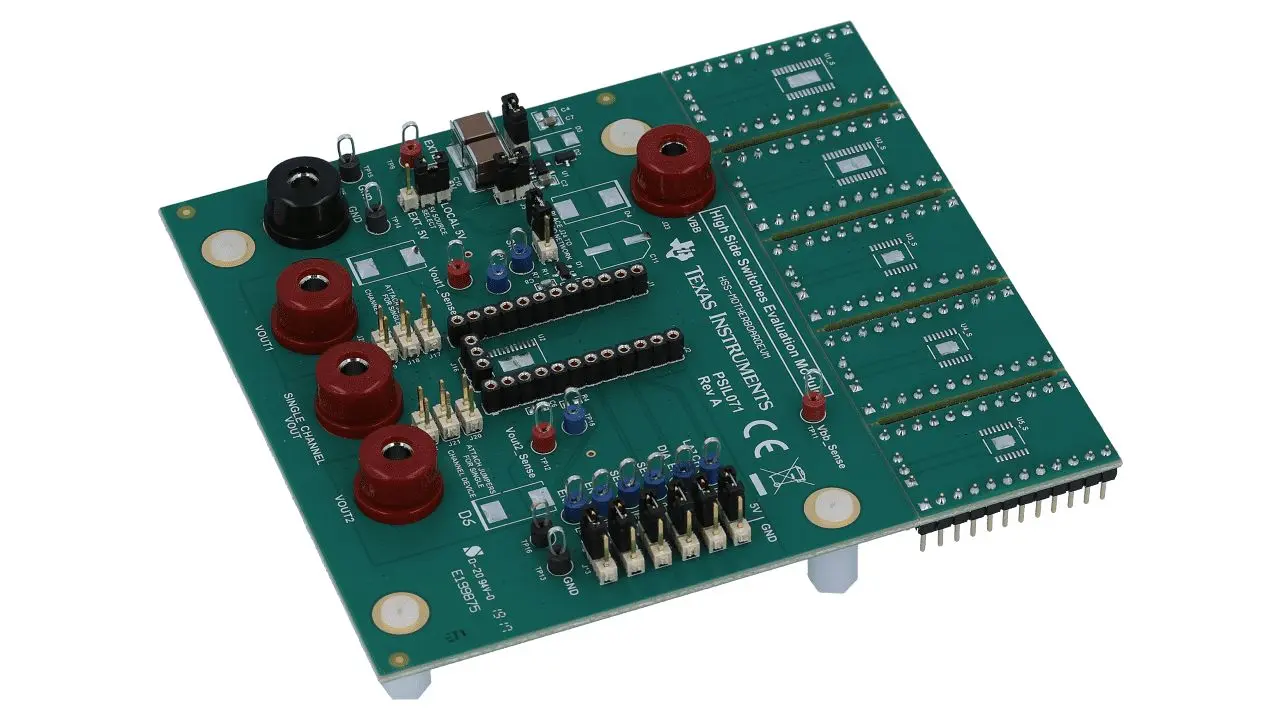 Texas Instruments Development Kit Schnittstellenkarten für High-Side-Schalter