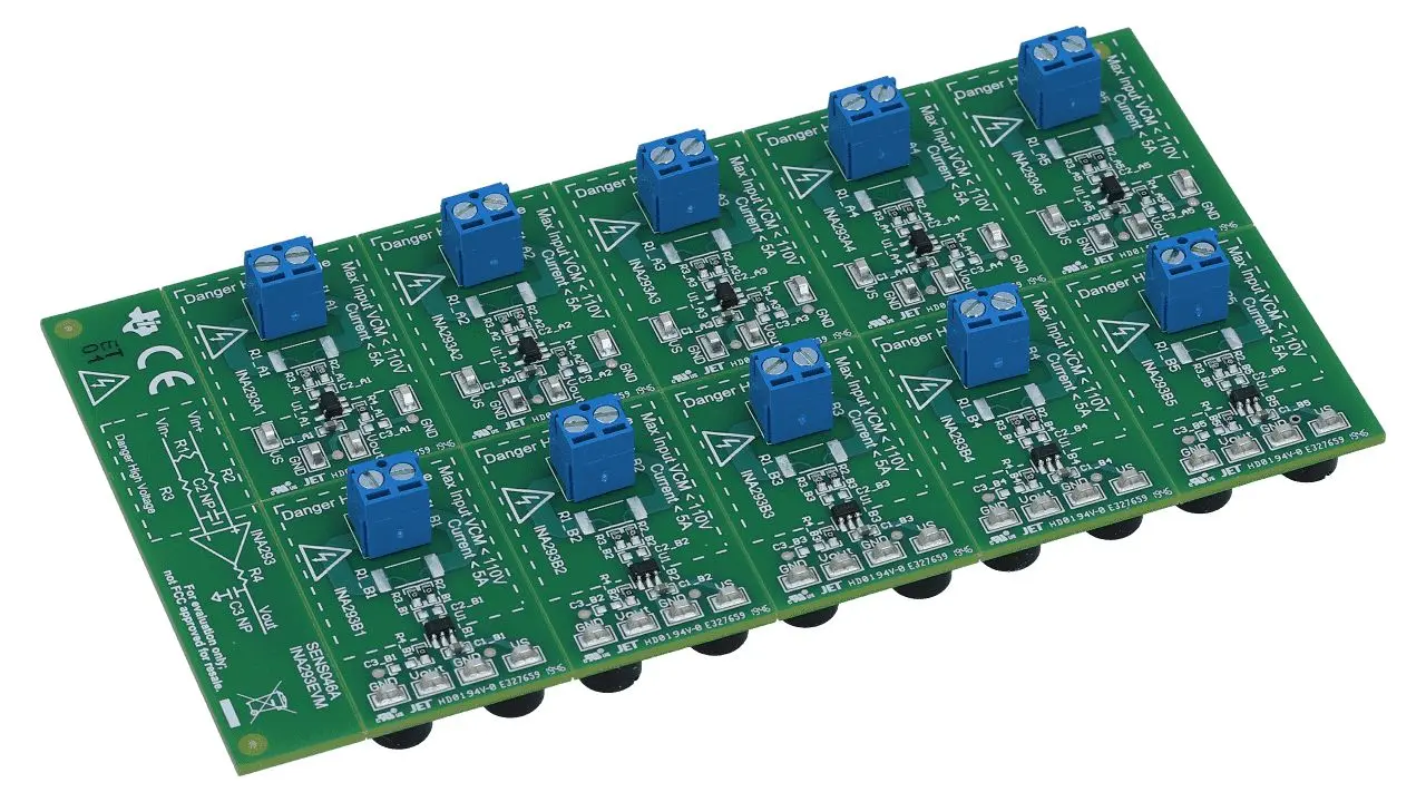 Produktfoto 1 von Texas Instruments Entwicklungskit für Verstärker, Stromfühler-Verstärker, Verstärker-IC-Entwicklungskit
