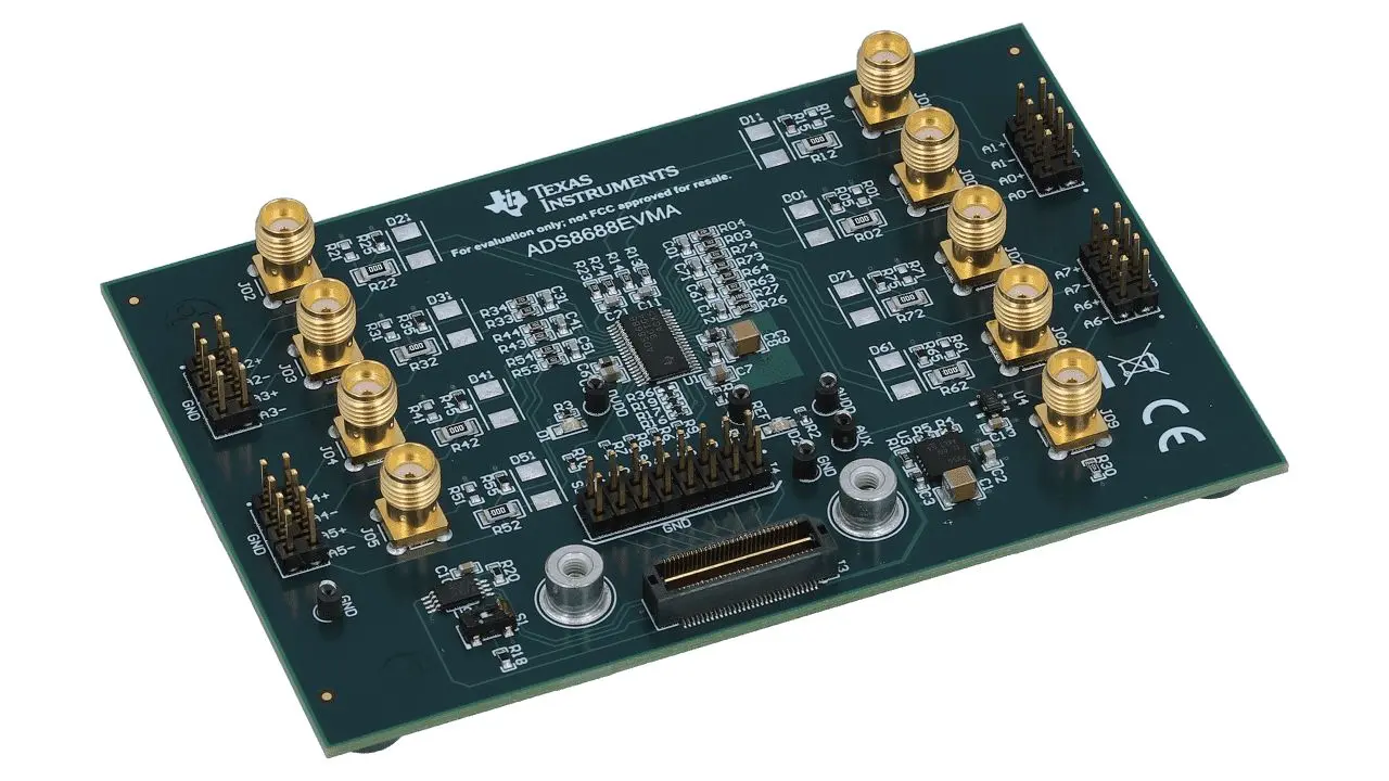 Produktfoto 1 von Texas Instruments 16 bit Evaluierungsplatine Demokit, ADC-Demo-Kit