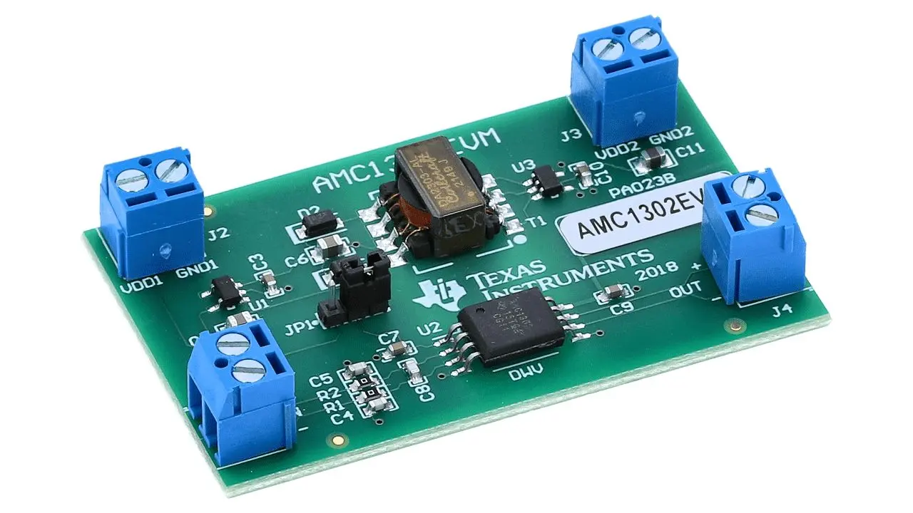 Produktfoto 1 von Texas Instruments Entwicklungskit für AMC1302, Isolationsverstärker, Verstärker-IC-Entwicklungskit Evaluierungsmodul