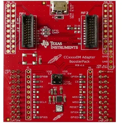 Produktfoto 1 von Texas Instruments Evaluationsboard Adapter Board für CC2564, CC2564MODA