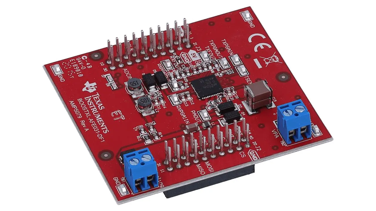 Produktfoto 1 von Texas Instruments AFE031 Entwicklungskit, AFE031 Entwicklungskit SPS-Treiber, für AFE031