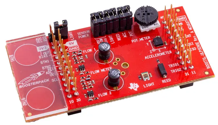 Produktfoto 1 von Texas Instruments CC26x2 Multifunktionssensor-Entwicklungskit Entwicklungstool Sensor, Lichtsensor für CC13x2, CC26x2