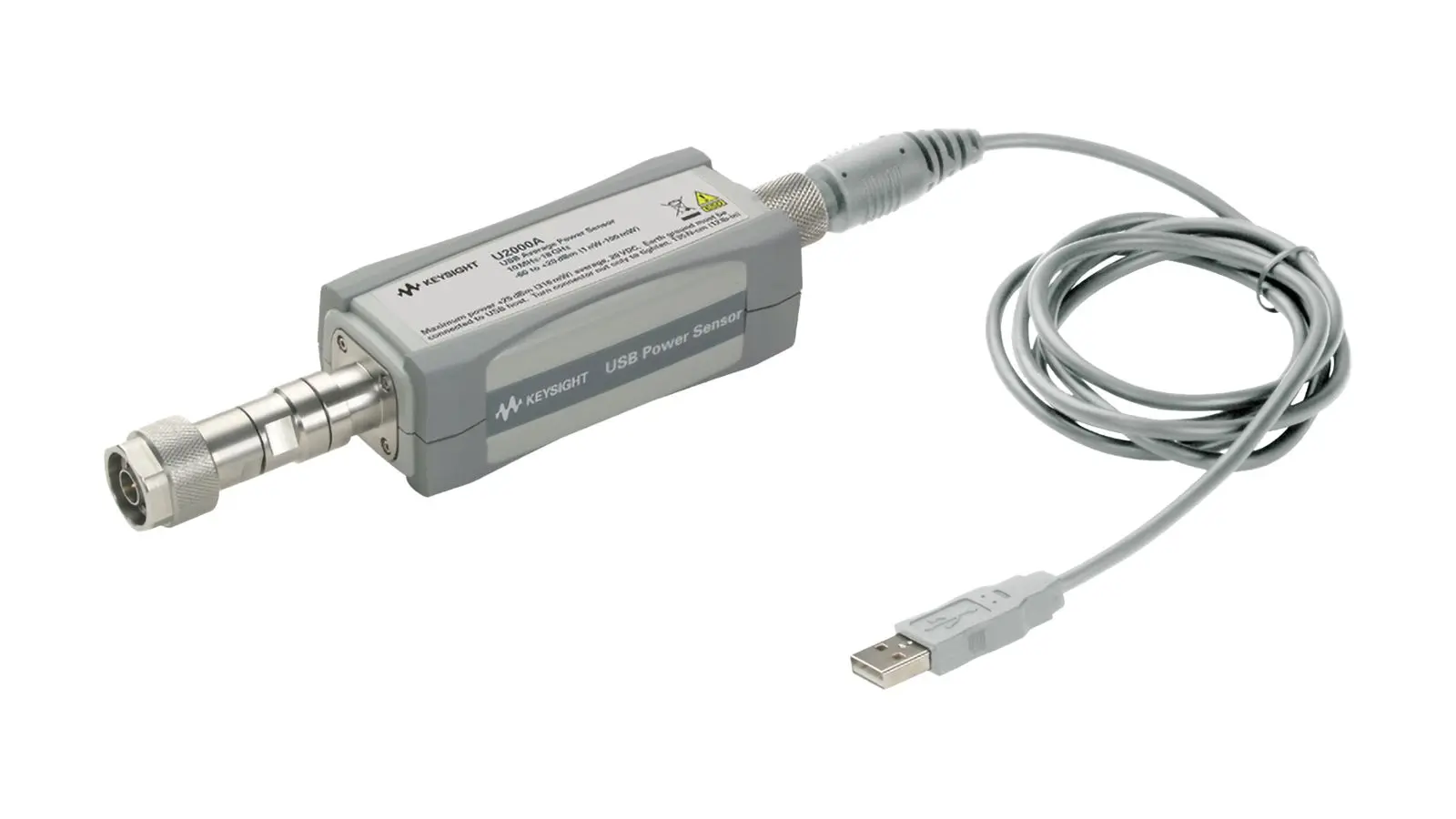 Produktfoto 1 von Keysight Technologies U200 HF-Leistungssensor 10 MHz 18 GHz max. Typ N Stecker -0.2 dB