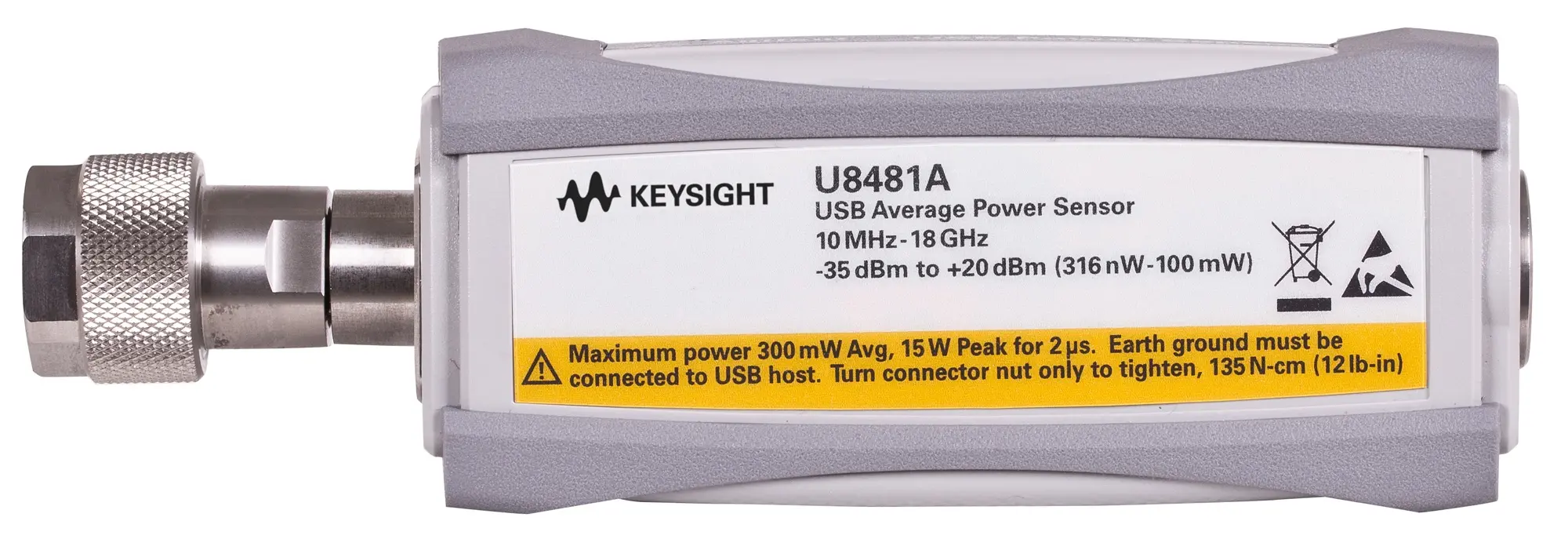 Produktfoto 1 von Keysight Technologies HF-Detektor 10 MHz 18 GHz max. Typ N Stecker 0.2 dB