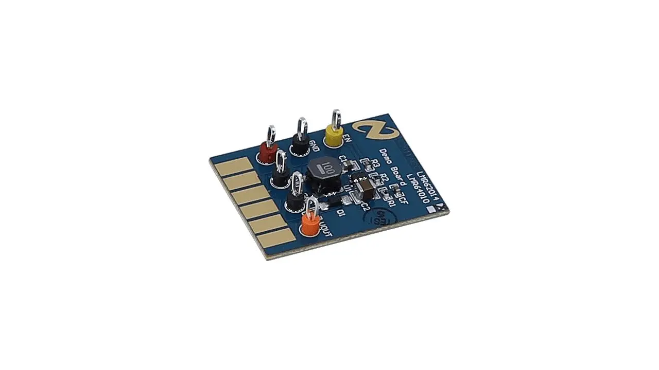 Produktfoto 1 von Texas Instruments LMR62014 Demo-Tafel, Einfaches Switcher Demo Board Schaltregler, für LMR62014
