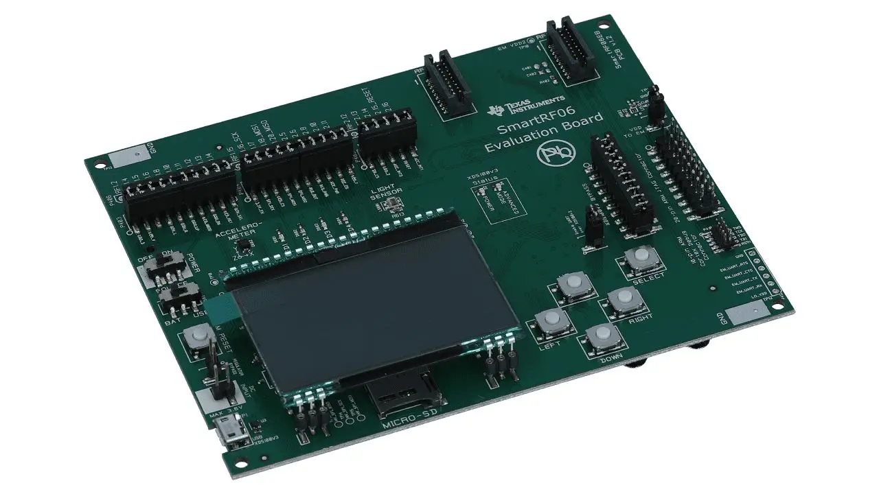 Produktfoto 1 von Texas Instruments Development Kit, 2.4GHz Entwicklungsplatine für CC2538, ZigBee