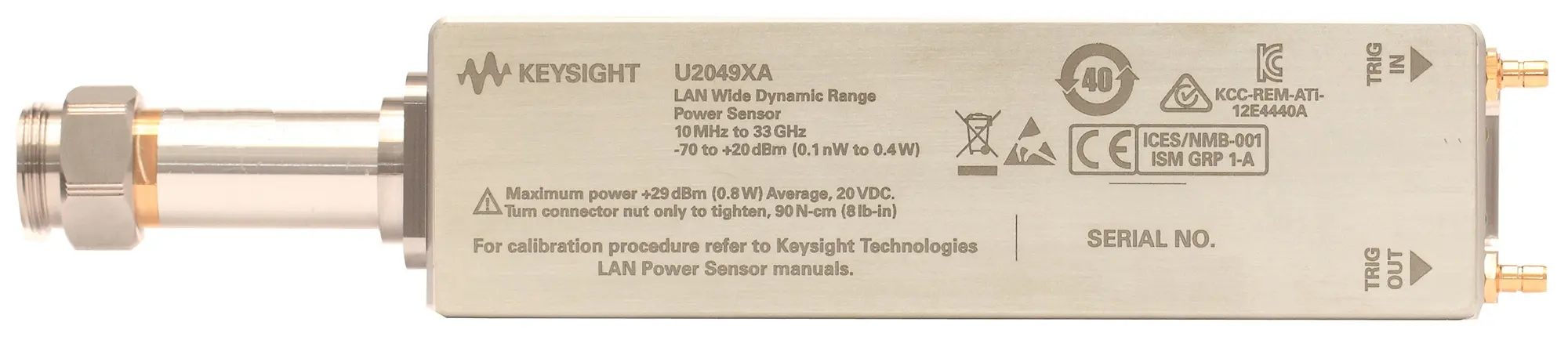 Produktfoto 1 von Keysight Technologies E930 HF-Leistungssensor 10 MHz 6 GHz max. Typ N Stecker