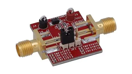 Produktfoto 1 von Texas Instruments RF Entwicklungskit Evaluierungsplatine TRF37D73 Entwicklungskit für TRF37D73, HF-Verstärker 6 GHz