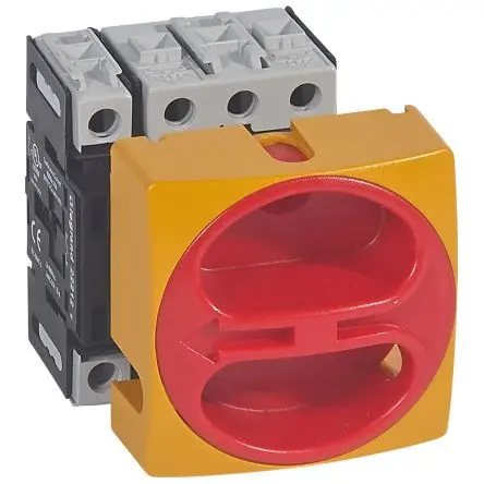 Produktfoto 1 von Legrand 0 221 Trennschalter 4-polig 10 kW Rot IP65