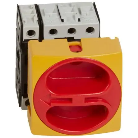 Produktfoto 1 von Legrand 0 221 Trennschalter 4-polig 12.8 kW Rot IP65