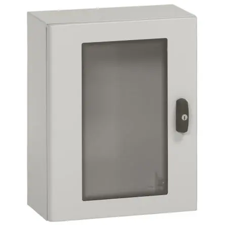 Produktfoto 1 von Legrand Stahl Metallgehäuse Grau IP66 Transparente Tür, HxBxT 700 mm, 500 mm x 250 mm